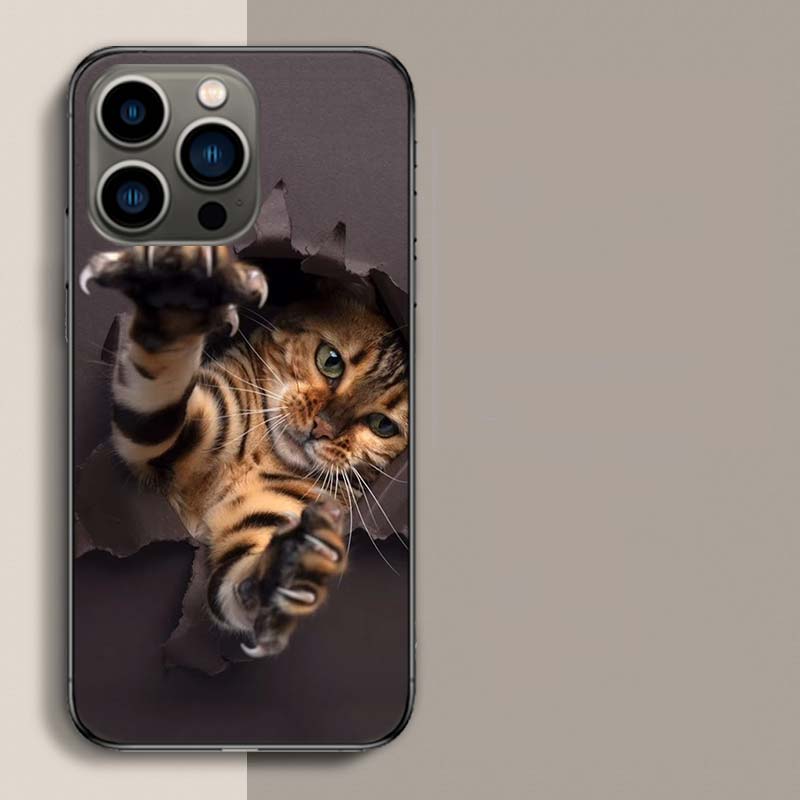 

Cat Vacation Phone Case For Iphone 17 Air 15 Pro 14 Plus 16 Pro Max 17E 16E 12 13 Mini 11 Cover Cute Fundas iPhone 16