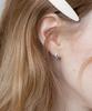 Lilykori 925 Silver Drop Earrings