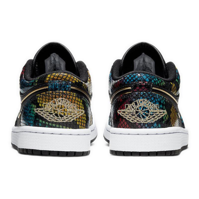 Jordan 1 Low Multicolor Snakeskin 2020 Women's Jordan CW5580-001