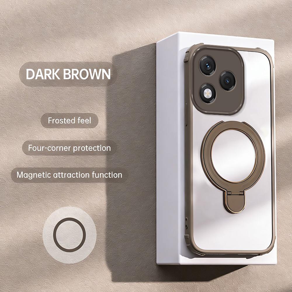 Odporne na wstrząsy etui na telefon z magnetycznym uchwytem dla Honor 400 Lite 200 Pro 200 Magic 8 7 Pro X9C X9D X9B X9A X8B X7D X7C X7A X6C X6B X5C Plus Silikonowe etui
