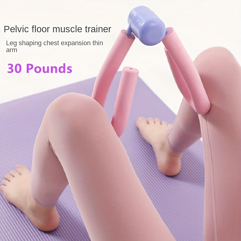 Hip & Thigh Toner - Portable Leg Exerciser for Inner Thighs, Buttocks & Pelvic Floor, Home Gym Equipment for Women & Men, Strengthen & Slim