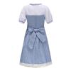 Halloween Zauberer von Oz Dorothy Blau Kariertes Kleid Pastorales Dienstmädchenkleid Aufführungskostüm