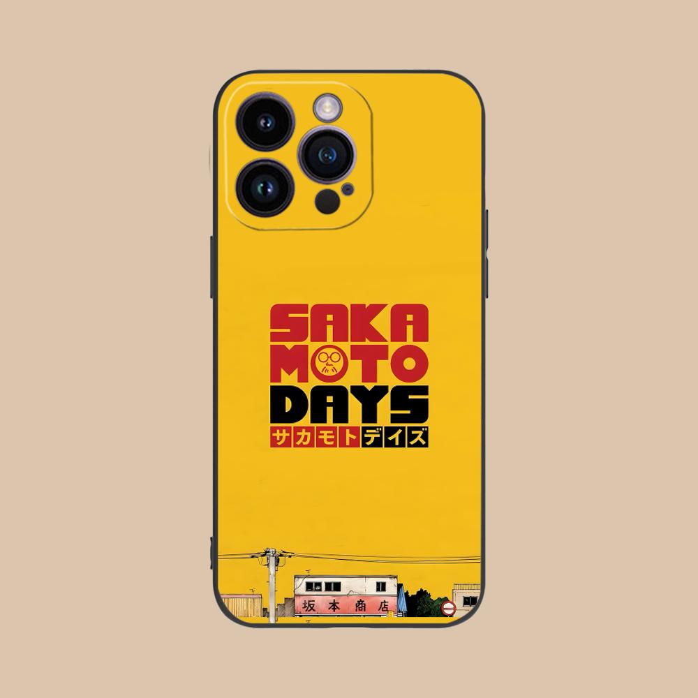 Sakamoto Days Mobile Phone Case for iPhone 17 16 15 14 13 12 11 X XR XS 8 7 Air Pro Max Plus Mini Colorful Cover Luxury Pretty