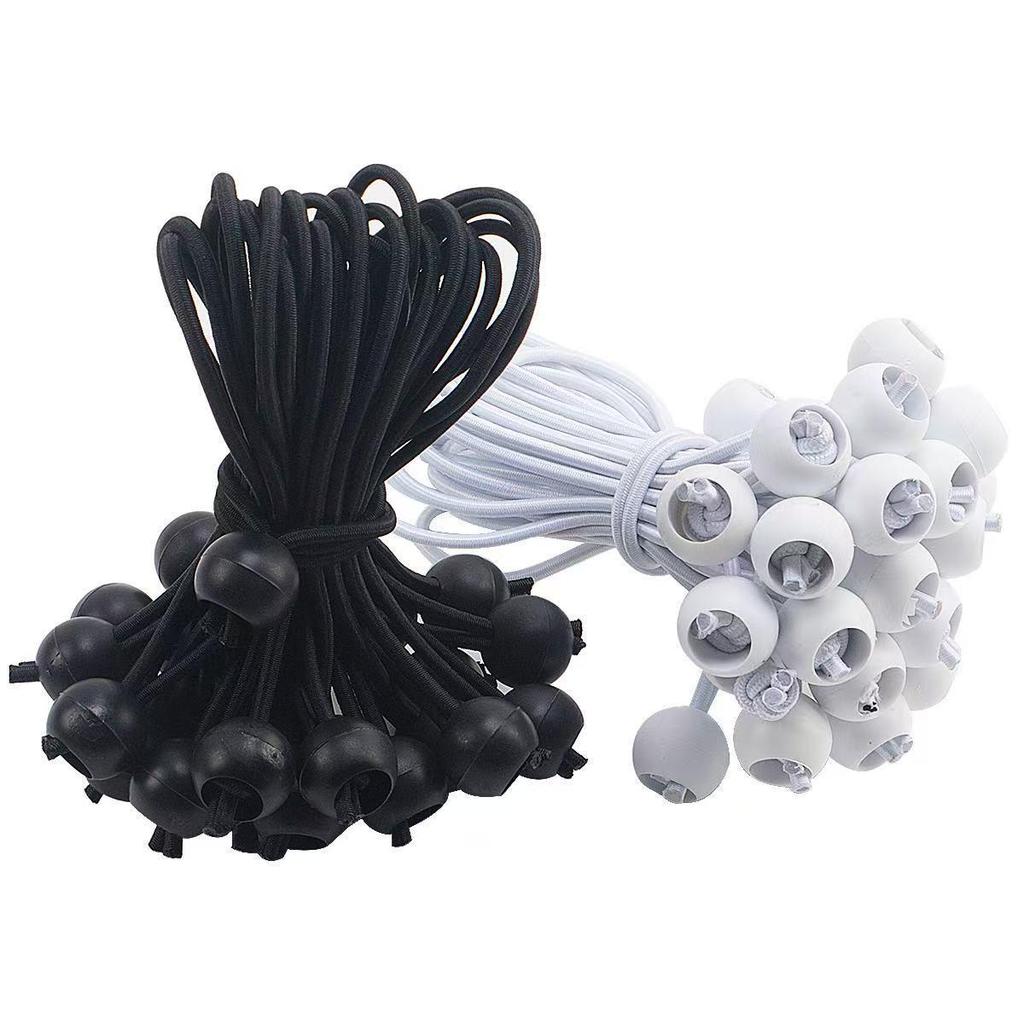 Outdoor Tent Awning Elastic Bungee Cord with Ball Head