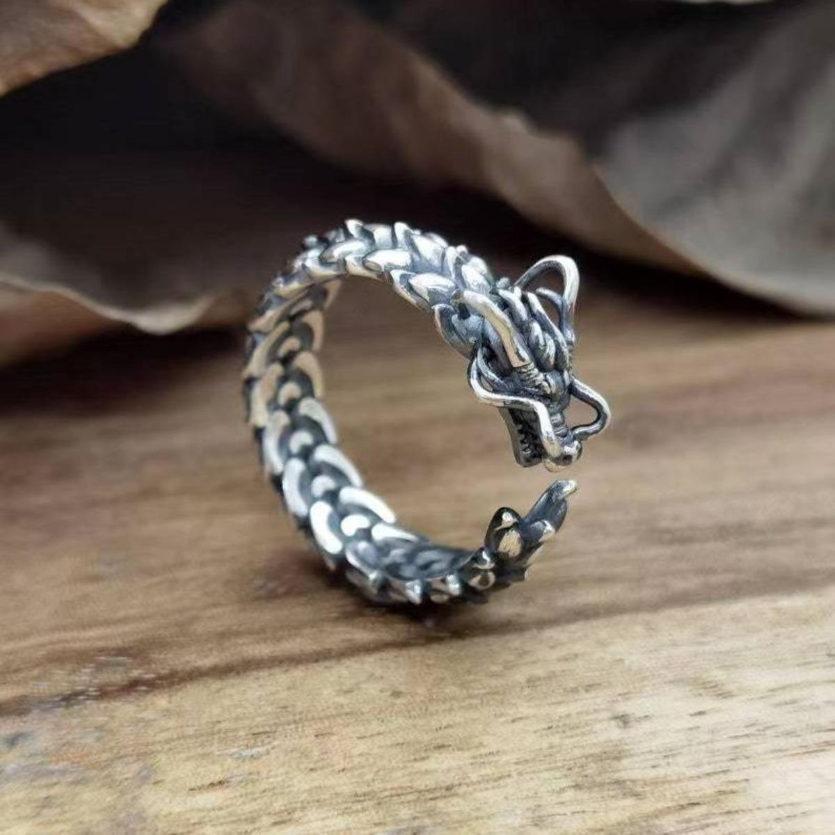 

Adjustable Centipede Ring, Stainless Steel Punk Jewelry for Women Men, Comfort Fit Daily Wear Gift Idea Adjustable