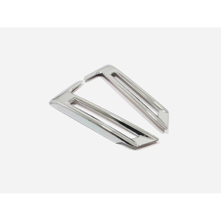 For Honda Odyssey   2024 Front Fog Light Lamp Covers Trim Frame ABS Exterior Accessories Decoration Stickers Parts 2Pcs