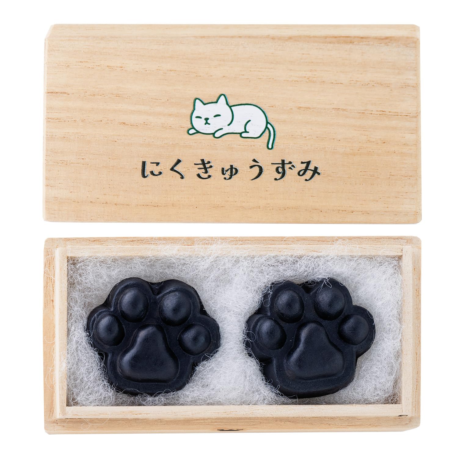 

Bokuundo Твердые чернила в коробке Белые 09650 Чернила, Крафт, Никюкюдзуми, Искусство, Кот,