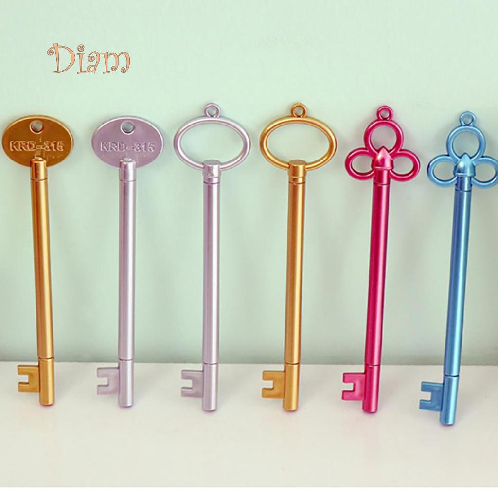 Elens Store 0.5mm Creative Key Shape Gel Pen School Office Writing Stationery Student Gift