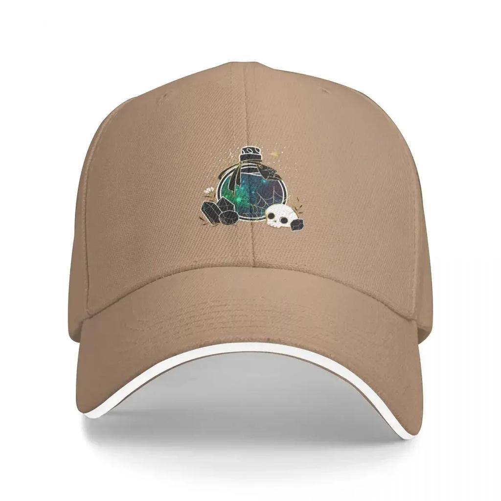 Mysterious Potion Bottle Baseball Cap Christmas Hat derby hat western Hat Unisex Caps Womens