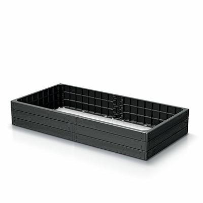 Prosperplast Gemüsebeet Gartenbeet Ibwr Anthrazit