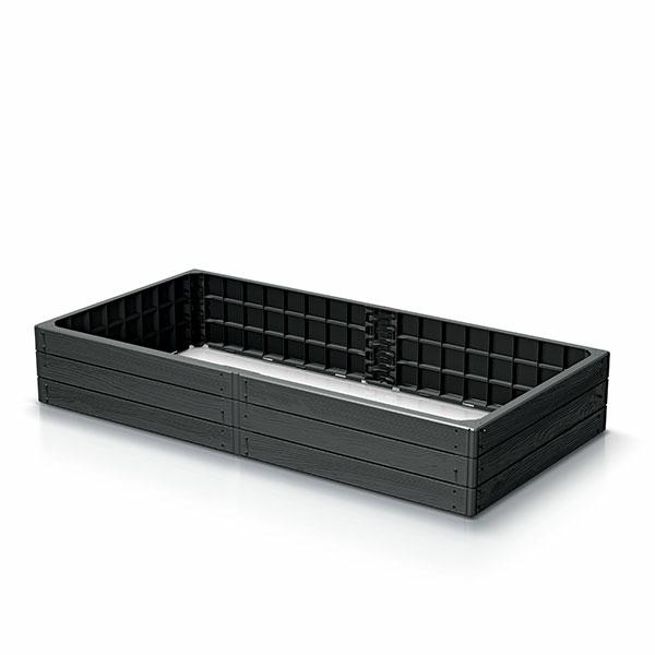 Prosperplast Warzywniak Rabata Ogrodowa Ibwr Antracyt