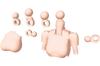 Megami Device 01 Tops Set Skin Color B Total Length Approximately 20mm Scale Plastic Model M.S.G 1/1