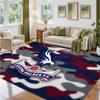 Crystal Palace Football Design Crystal Velvet Rug Soft Decorative Mat for Bedroom Entrance