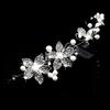Korean style bridal jewelry bridal alloy diamond pearl hair accessories headdress hair accessories wedding head flower accessories