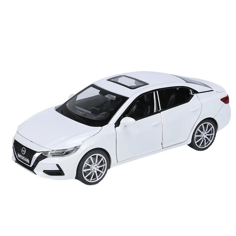 Modellino Auto Giocattolo in Lega pressofusa Nissan SYLPHY 1/32 Giocattolo con Suoni e Luci Collezionabili Regalo di Compleanno