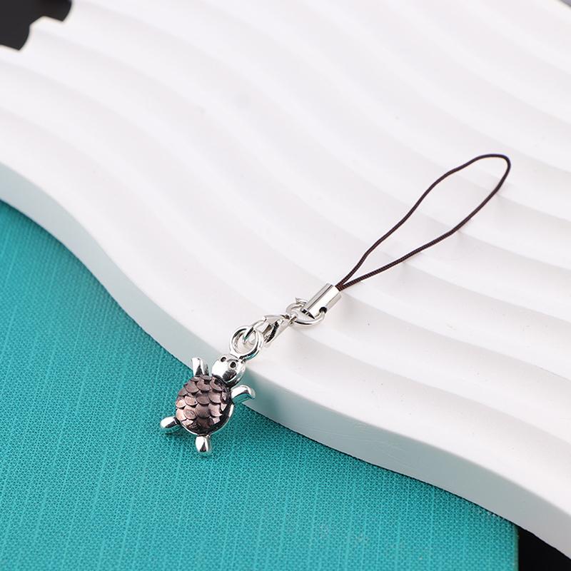 Anti Loss Mini Fish Scale Turtle Mobile Phone Strap Chain Pendants Bag Hangings Decoration