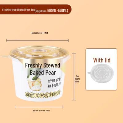 Sheng Bi Lai Disposable Plastic Takeaway Bowl Set with PP Lid