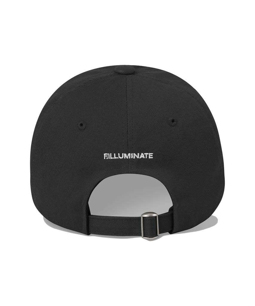 FILLUMINATE F Applique Logo Ball Cap - Black
