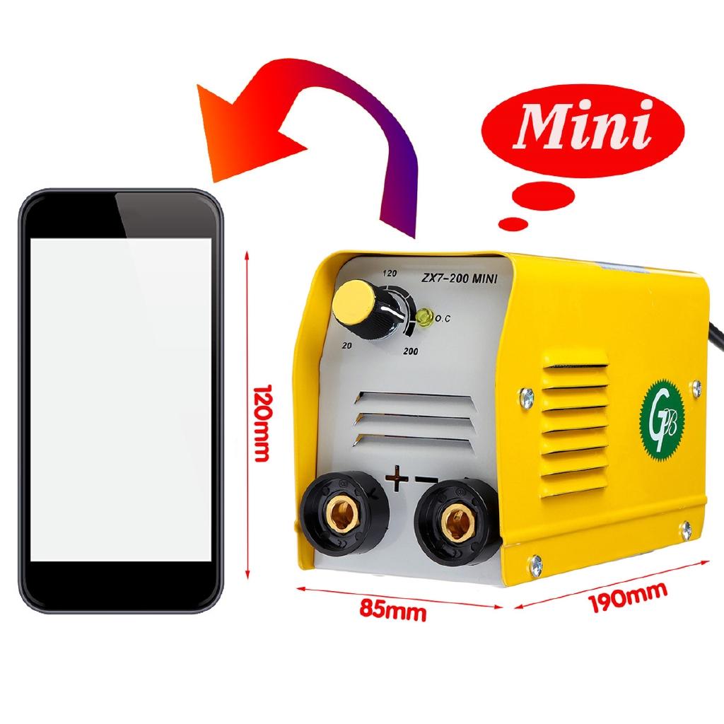 

ZX7-200 Портативный Мини Электрический Дуговой Форсажный Сварочный Аппарат С Инверторными Сварщиками Изолированного Электрода 220В 50-60Гц