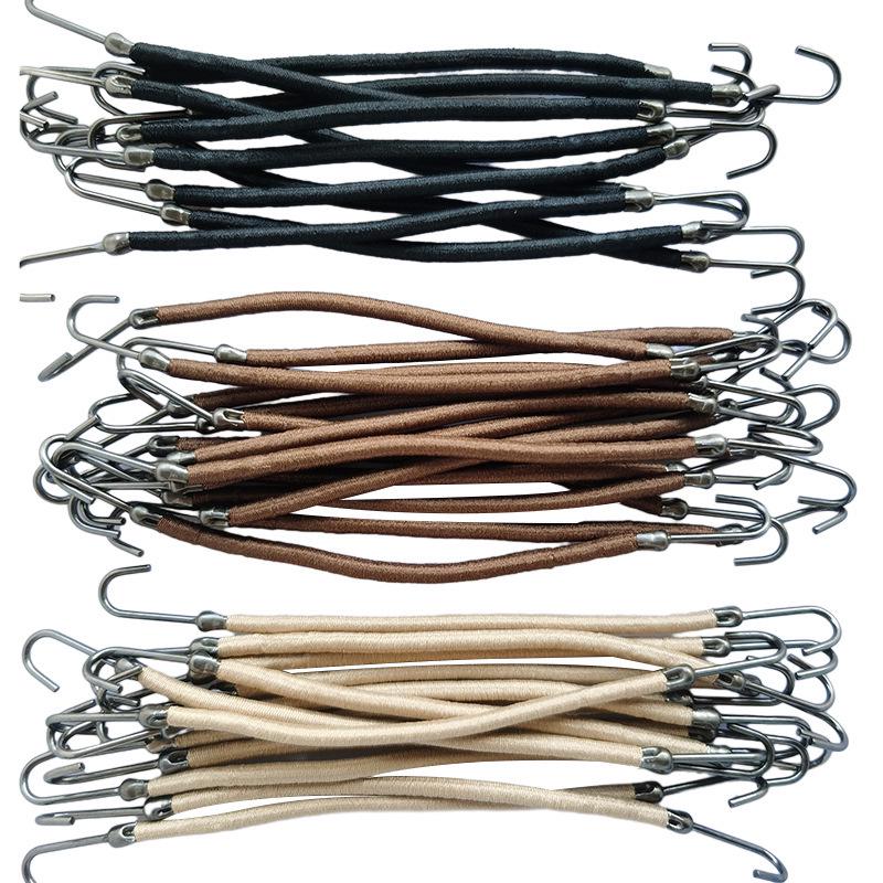 Professional Latin Dance Updo Elastic Band with Double-Headed Hook