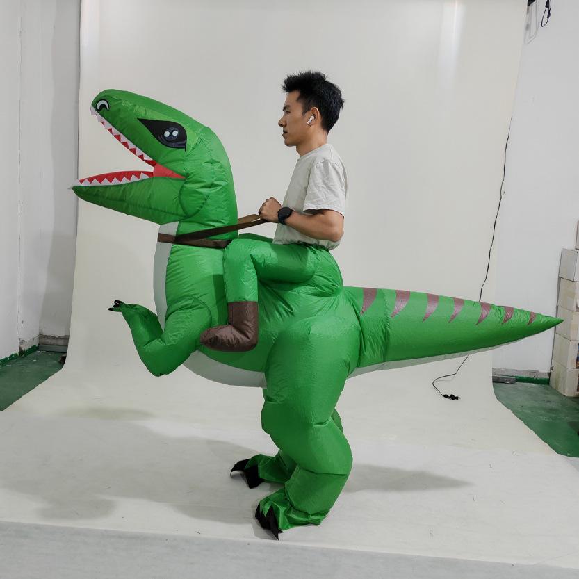 Adult Cycling Velociraptor Inflatable Suit 150-190cm