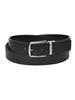 EMPORIO ARMANI Men's Belt, Grain Leather, Logo, Pin Buckle Belt, EAEM7172AF29130, Navy115cm [Used]