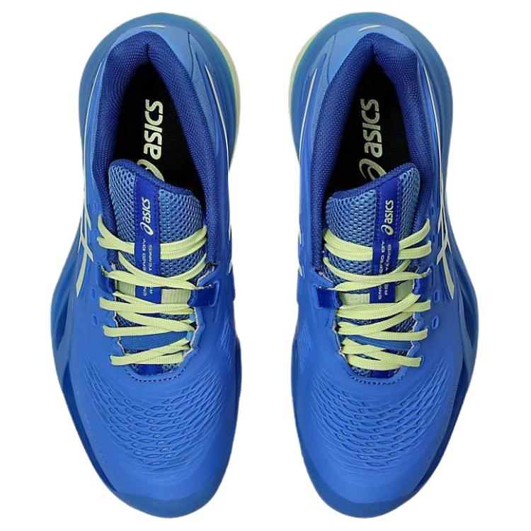 New Asics GEL RESOLUTION 10 Anti Slip Wear Resistant Low Top Tennis Shoes Women's Blue 1042A277-400