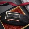 Men's Luxury Genuine Leather Belt with Automatic Buckle - Business Casual, Inner Wear, High-End Trouser, Youth Style