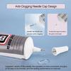 B7000 Mobile Phone Screen Super Waterproof Adhesive Universal Bonder for Apple and Samsung Touchscreen Glass 110ml Fast-Setting B7000 + T7000 