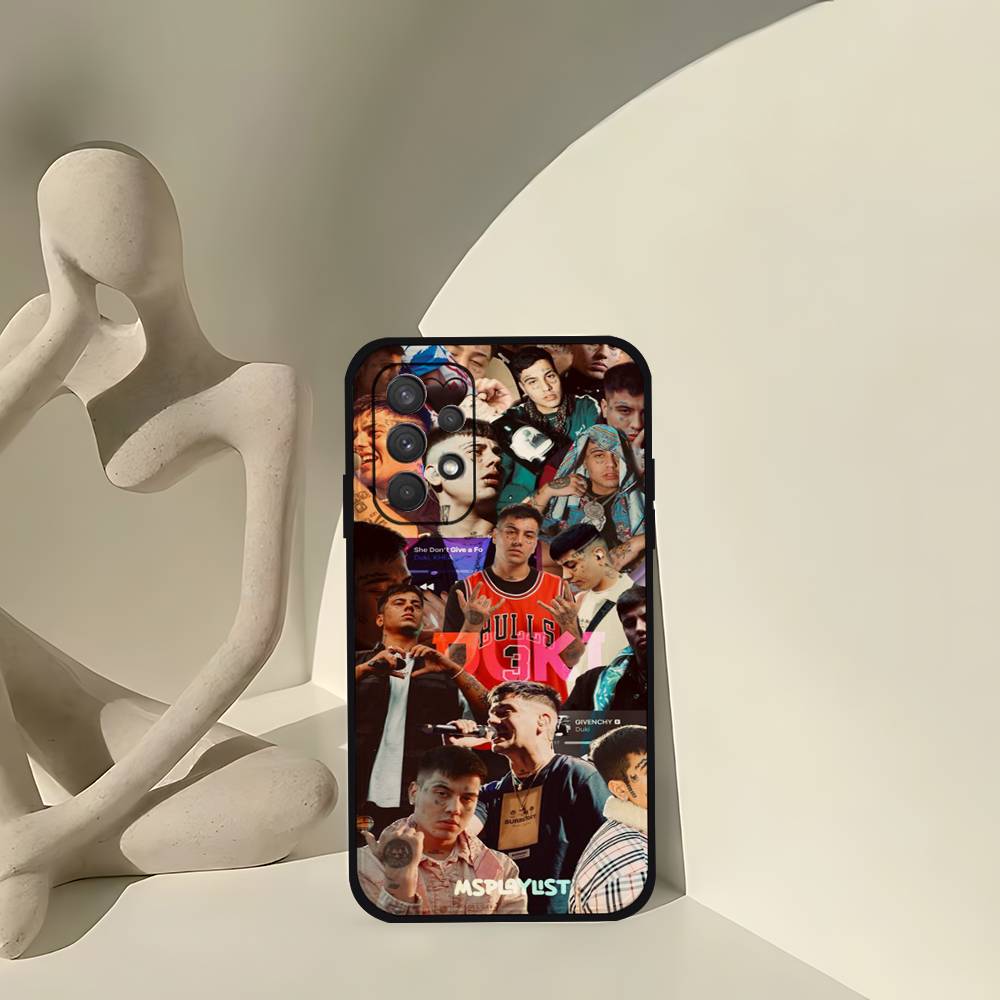 Duki Rapper Phone Case For Samsung Galaxy S21 S22 S23 S24ULTRA S25ULTRA FE Ultra Plus5G A52S S26 Soft Cover