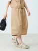 B:MING by BEAMS Water-Repellent Cocoon Skirt, Women's, Beige, Size M