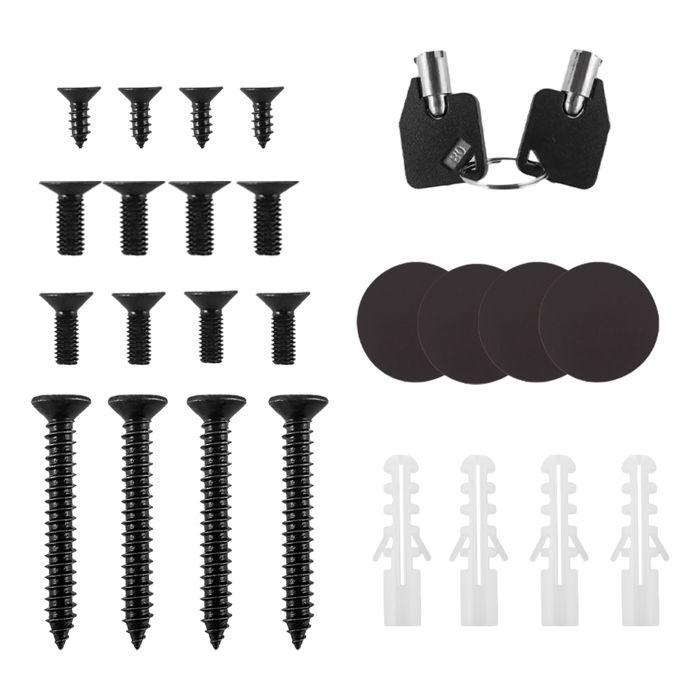 Support tablette - maclean - mc-336 - 1kg max - inclinaison réglable - verrouillage antivol