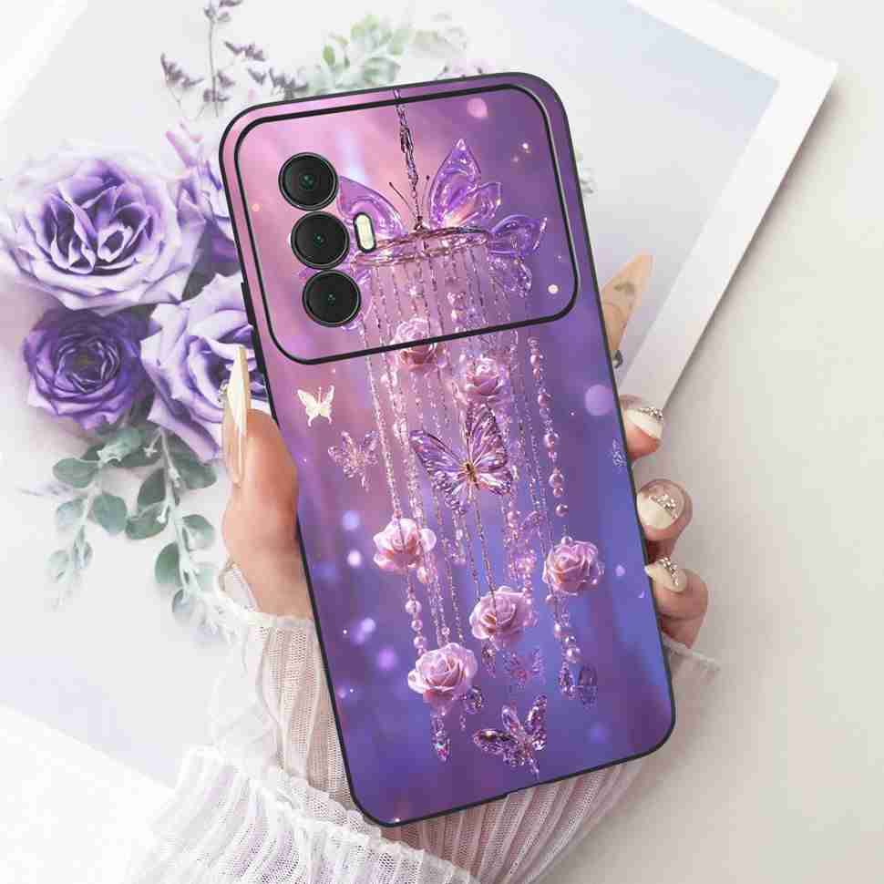 For Tecno Spark 8 Pro KG8 Casing Lovely Cartoon Protection Phone Case For Tecno Spark 8 Spark8 KG6 Soft TPU Silicon Cover