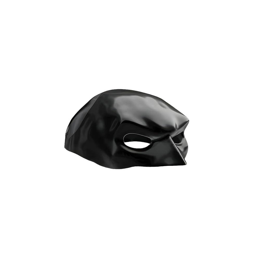 Black Catwoman Cat Mask Halloween Pet Headdress Decoration Plastic Material