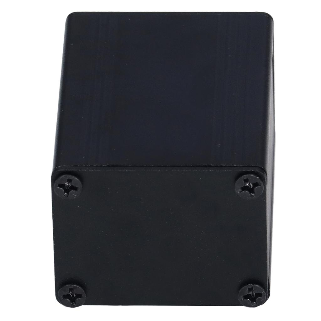 Aluminium Electric Box Waterproof Junction Enclosure Case Integrated for DIY Black