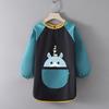 Children's Waterproof Art Smock with Logo - Reversible Apron for Painting and Eating  