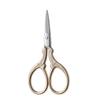 Retro Phoenix Stainless Steel Crane Scissors for Embroidery, Tea, Thread, Household, and Eyebrow Trimming.