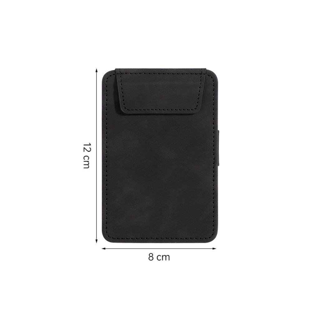 

1pc Portable Suede Menu Wine Holder A4/A5/A6/A7/B5 with Pen Insert Magnetic Clipboard PU Leather File Folder School Office