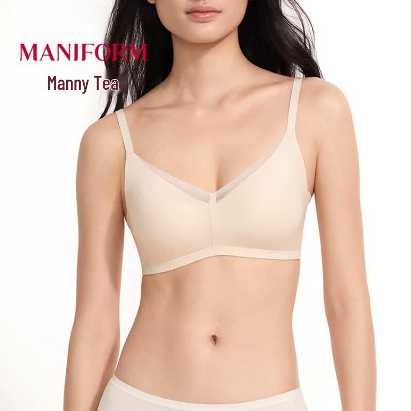 Maniform Seamless Wireless Push-up Bra 165