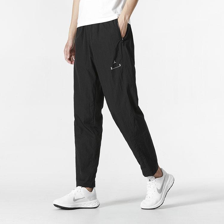 Jordan MJ 23E Woven Pants Casual Knit Sports Men Bottoms Black DQ8067-010