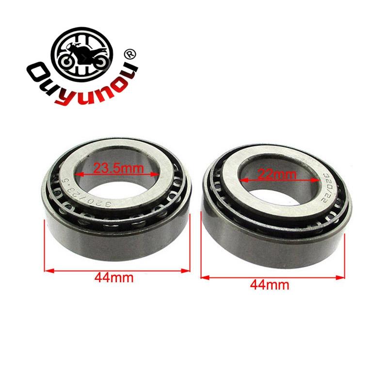 Ouyunou Stem Conical Taper Roller Bearings 320/22 320/23.5 For Dirt Pit Motor Bike Motorcycle