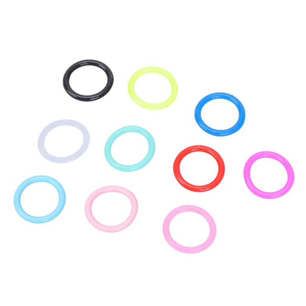 100pcs Mixed Color Pigeon Training Leg Bands For Easy Identification And Management In Racing Events