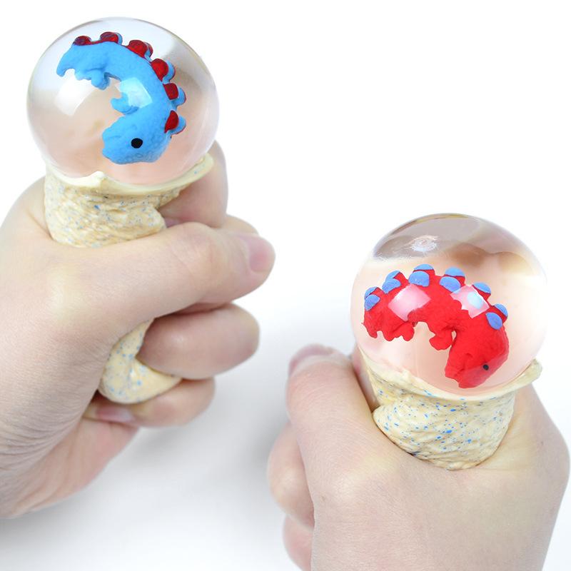 The Second Generation Of Venting Dinosaur Egg Venting Ball Children'S Decompression Dinosaur Egg Kneading Music Extrusion Venting Water Ball