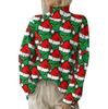 Christmas Sweatshirts For Women Knit Sweater Cute Shirt Fall Turtleneck Pullover Tops