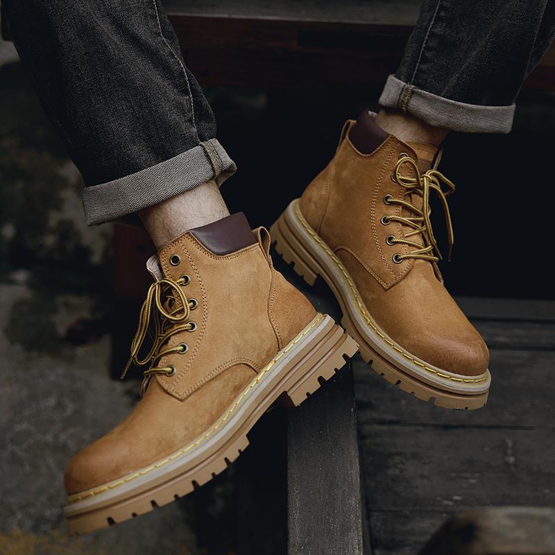 Модные нескользящие повседневные базовые ботинки — фото 6