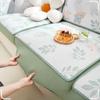 Summer Cold Sofa Cushion Non-Slip Summer Mat Cushion Leather Sofa Cover Universal All-Inclusive Anti-Scratching Cushion...