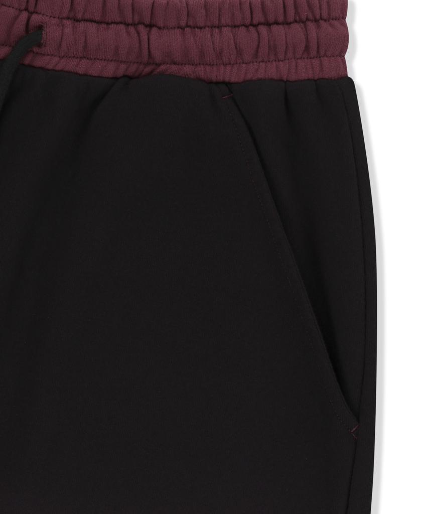 BROWNBREATH Step Dying Washing Pants - Burgandy