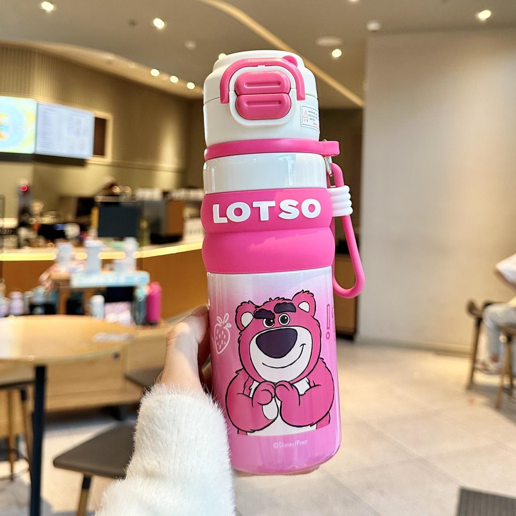 Zootopia Large-capacity Insulated Water Bottle, Outdoor Water Cup, Suitable for Students, Children and Car Use.