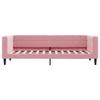 VidaXL Daybed Pink 80x200 Cm Velvet 354004
