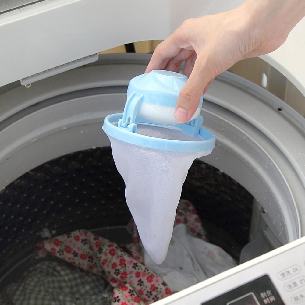 Machine Laundry Filter Bag Washing Net Home Floating Lint Hair Catcher